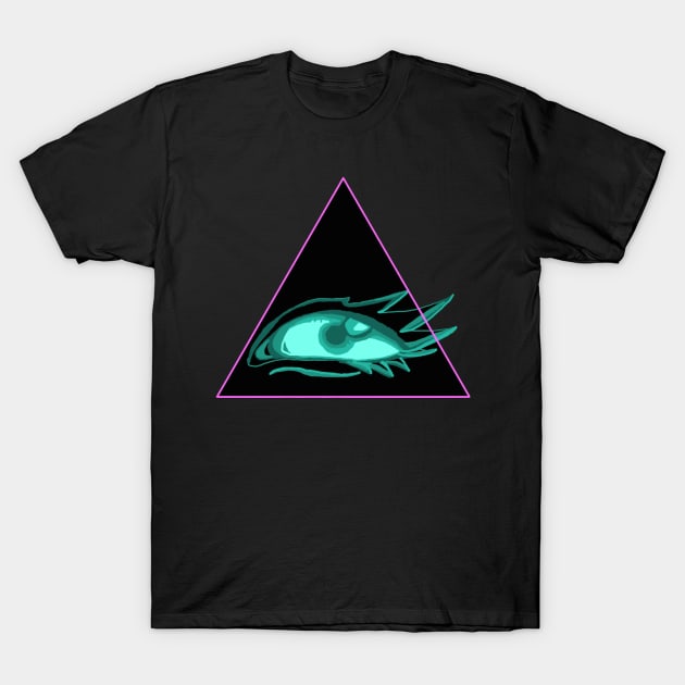 All seeing eye T-Shirt by BrokenTrophies